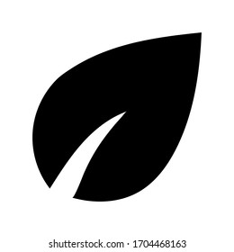Eco icon vector illustration trendy flat style isolated on white background.