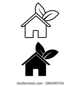Eco icon vector set. recycle illustration sign collection. ecology symbol.
