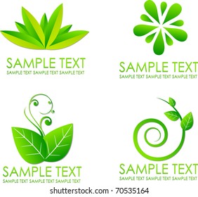 eco icons or elements