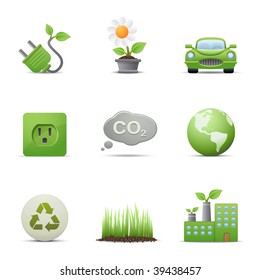 Eco icons set # 2