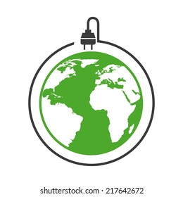 eco illustration vector ,graphic design 