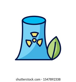 eco industry design, Ecology renewable conservation saving support solution and bio theme Vector illustration