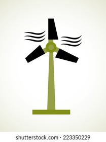 eco industry graphic design , vector illustration