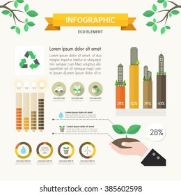 Eco Info graphics