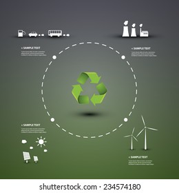 Eco Infographic Design Template