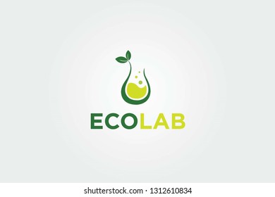 Eco  Lab Logo Template