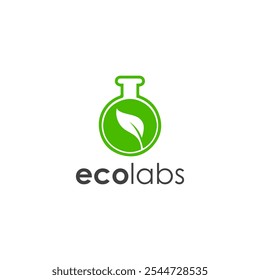 Eco Labs Logo-Design-Vektor
