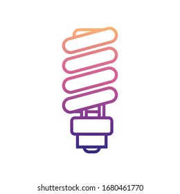 eco lamp nolan icon. Simple thin line, outline vector of Appliances icons for ui and ux, website or mobile application