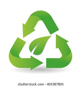 eco leaf design 