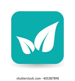 eco leaf design 