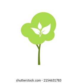 Eco life icon. Vector  illustration