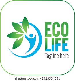 ECO Life Natural Vector Logo