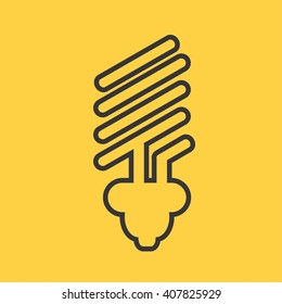 eco light bulb icons