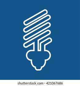eco light bulb icons
