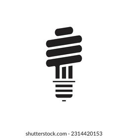 Eco Light Filled Icon Vector Illustration