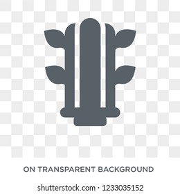 Eco light icon. Eco light design concept from Ecology collection. Simple element vector illustration on transparent background.
