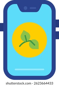 Eco Line vector Icon Design