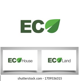 Eco Logo Design - Leaf Logo Design