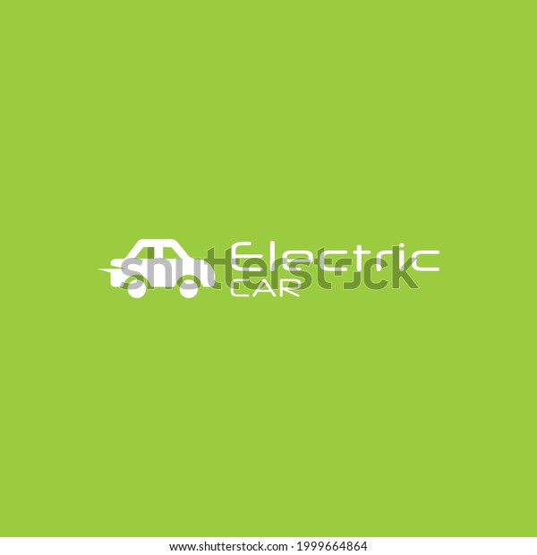 eco logo Electric\
car charge logo design