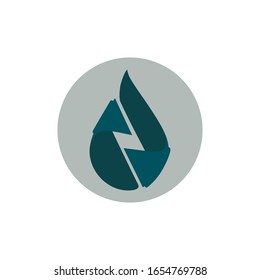 Eco logo, eco friendly, closed loop

