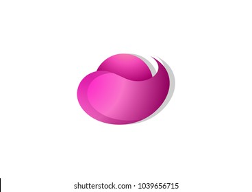 eco logo home icon vector 
