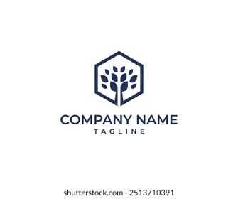 Eco Logo Modern Luxury, Technology Icon 