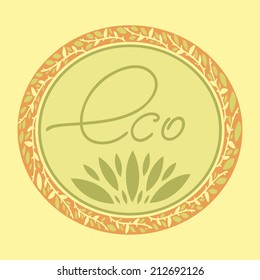 eco logo for organic products