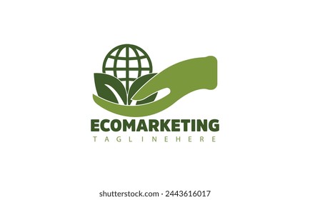 eco logo vector graphic , Organic tags. Natural product elements vector illustration.