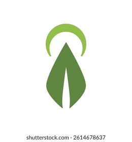 Eco Logo Vector Icon Template Illustration
