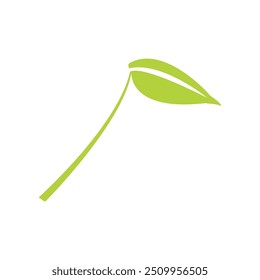 Eco Logo Vector Template Icon