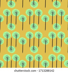 Eco lower trees pattern, illustration, vector on white background
