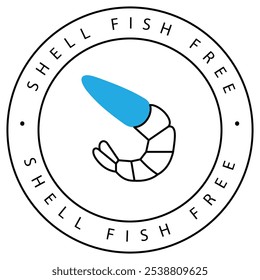 Eco Marine Shellfish Conservation Vektor Icon Design