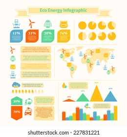 Eco Natural Green Energy And Bio Fuel Production Growth Statistics Infographic Presentation Layout  Chart  Abstarct Vector Illustration