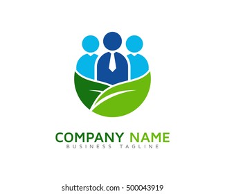 Eco Nature Community Logo Template