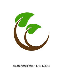 Eco and nature concept vector elements design. You can use it for logos, signs, icons, illustrations,
t shirts, branding, merchandise, posters, prints or other medical media