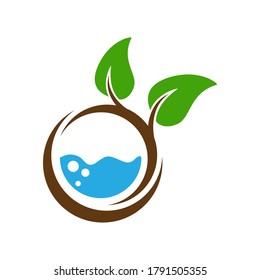 Eco and nature concept vector elements design. You can use it for logos, signs, icons, illustrations, t shirts, branding, merchandise, posters, prints or other media purpose