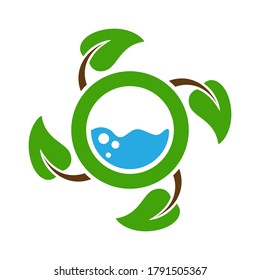 Eco and nature concept vector elements design. You can use it for logos, signs, icons, illustrations, t shirts, branding, merchandise, posters, prints or other media purpose