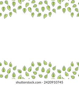 Eco nature Leaf Background concept Vector Illustration