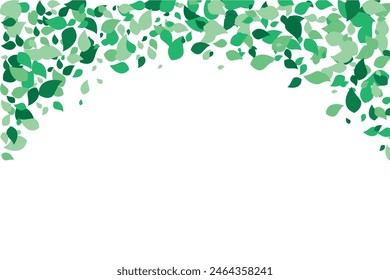 Ilustración vectorial de concepto de fondo de hoja de naturaleza ecológica