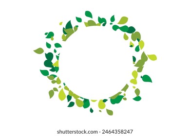 Ilustración vectorial de concepto de fondo de hoja de naturaleza ecológica