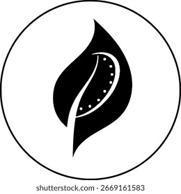 Vector de diseño de logotipo de naturaleza ecológica 