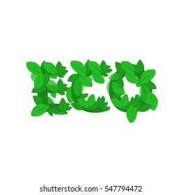 Eco object. logo