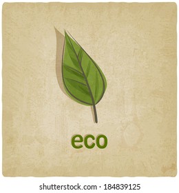 eco old background - vector illustration. eps 10
