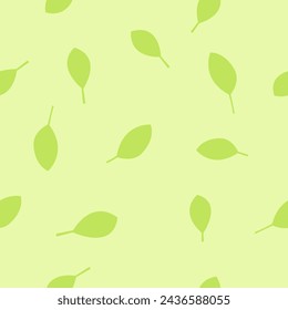 Eco Oregano herb seamless pattern. Green background.