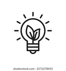 Eco packaging icon Flat vector set outline