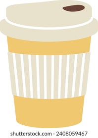 Vektorgrafik zum Thema Eco Paper Cup