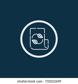 Eco paper icon