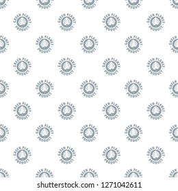 Eco planet pattern vector seamless repeat for any web design