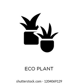 eco Plant icon. eco Plant symbol design from Ecology collection. Simple element vector illustration on white background.