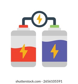 Eco Power Flat Vector Icon Eps 10 Archivos